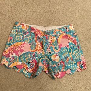 Lily Pulitzer Flamingo Shorts